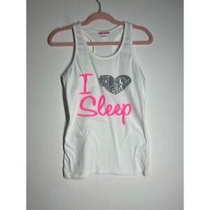 Emme Jordan "I LOVE TO SLEEP" tank top